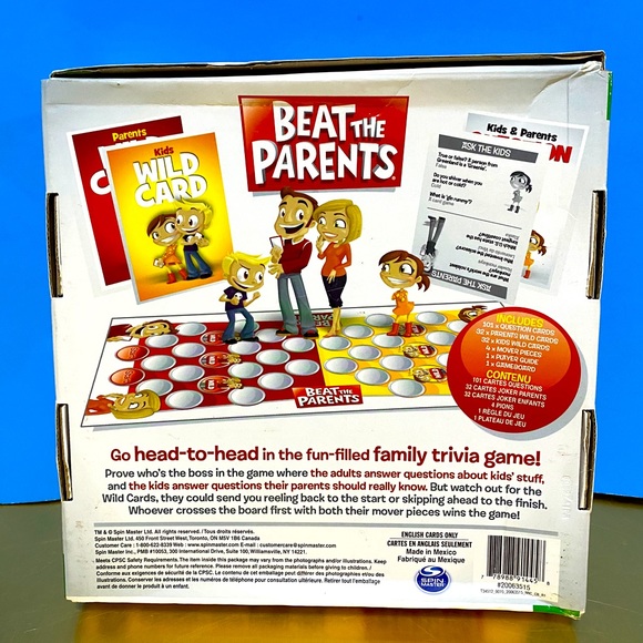BEAT THE PARENTS GAME KIDS VS GROWN UPS IN THIS FUN-FILLED TRIVIA CHALLENGE - Picture 8 of 16